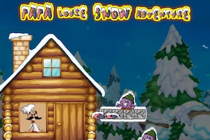 Papa Louie Snow Adventure
